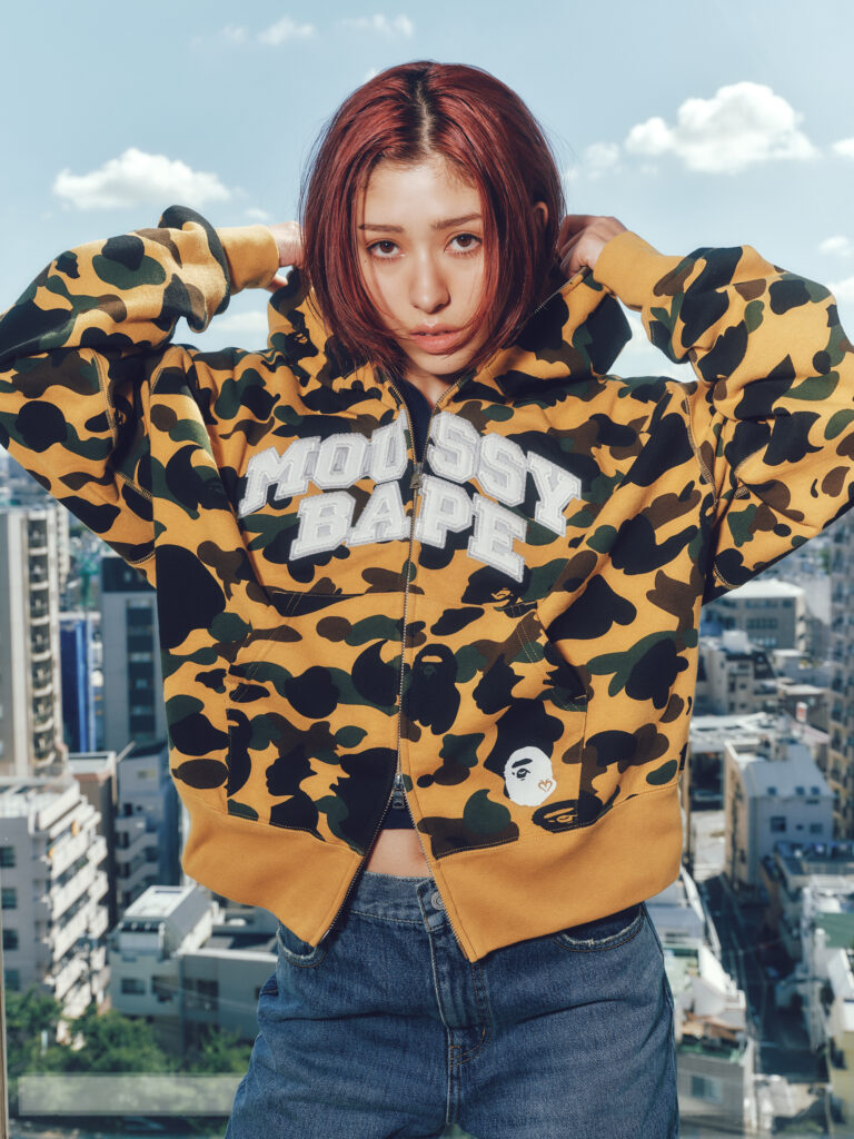 分離ヨーグルトほの着用 A・BATHING APE 紫迷彩 キャップ 分離ヨーグルトほの着用 A・BATHING APE 紫迷彩 キャップ - メルカリ