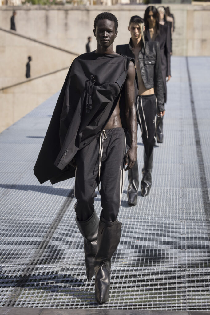 Rick Owens fashion show in Paris, Spring Summer 2027 Menswear Fashion Week Photo by Valerio Mezzanotti