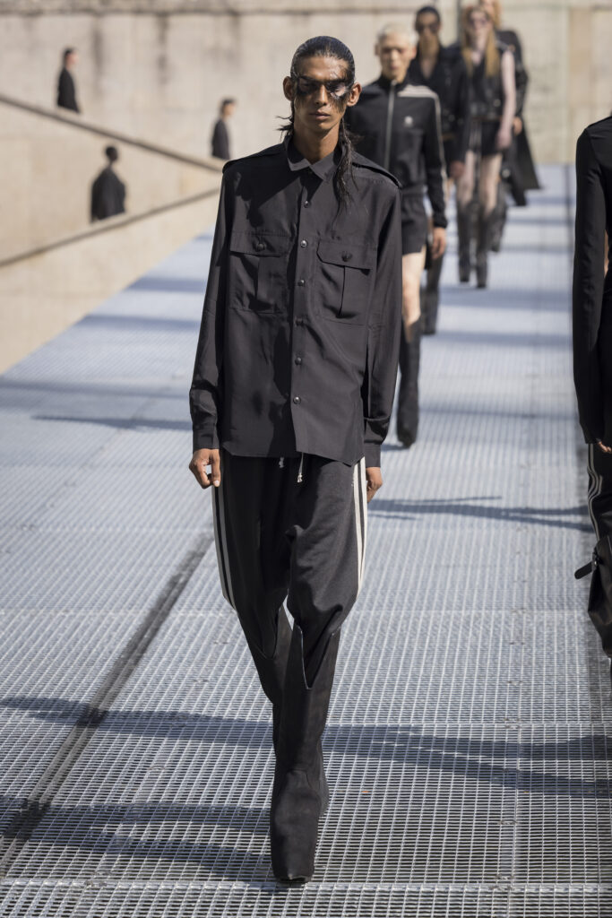 Rick Owens fashion show in Paris, Spring Summer 2027 Menswear Fashion Week Photo by Valerio Mezzanotti