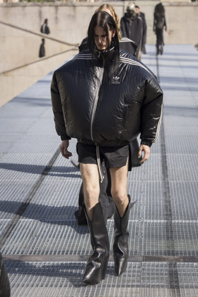 Rick Owens fashion show in Paris, Spring Summer 2027 Menswear Fashion Week Photo by Valerio Mezzanotti
