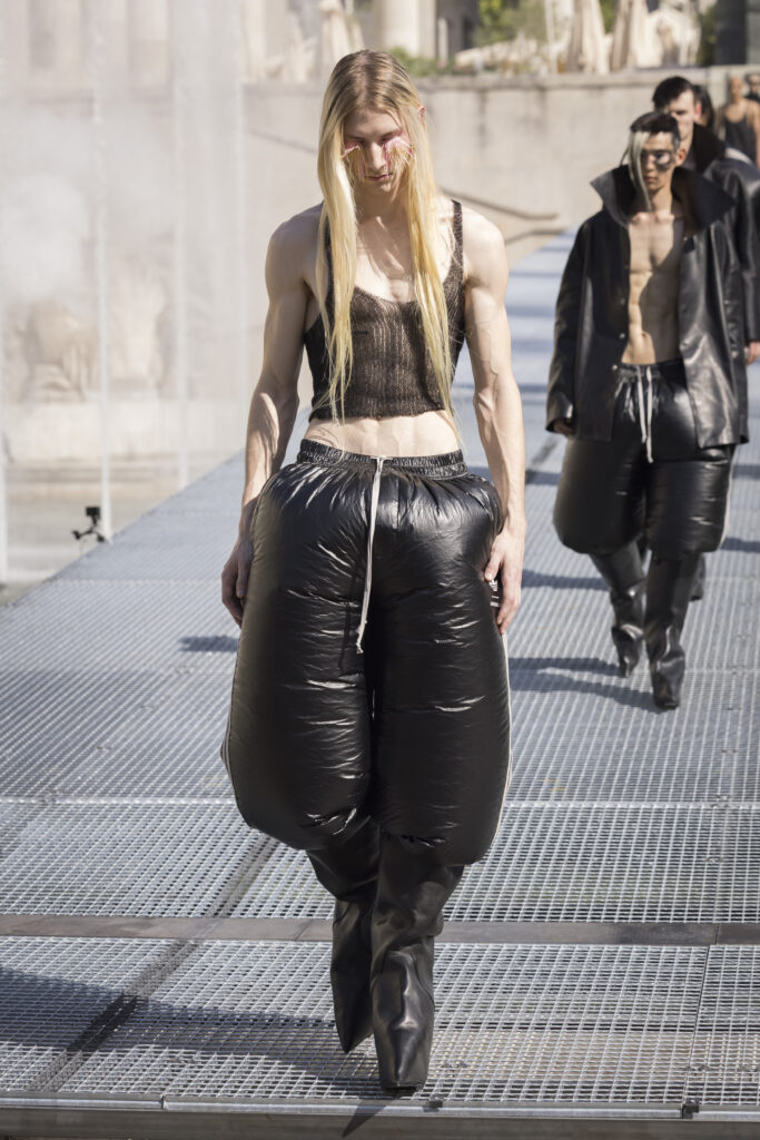 Rick Owens fashion show in Paris, Spring Summer 2027 Menswear Fashion Week Photo by Valerio Mezzanotti