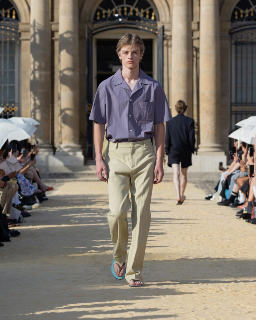 System fashion show in Paris, Spring Summer 2027 Menswear Fashion Week Photo by Valerio Mezzanotti