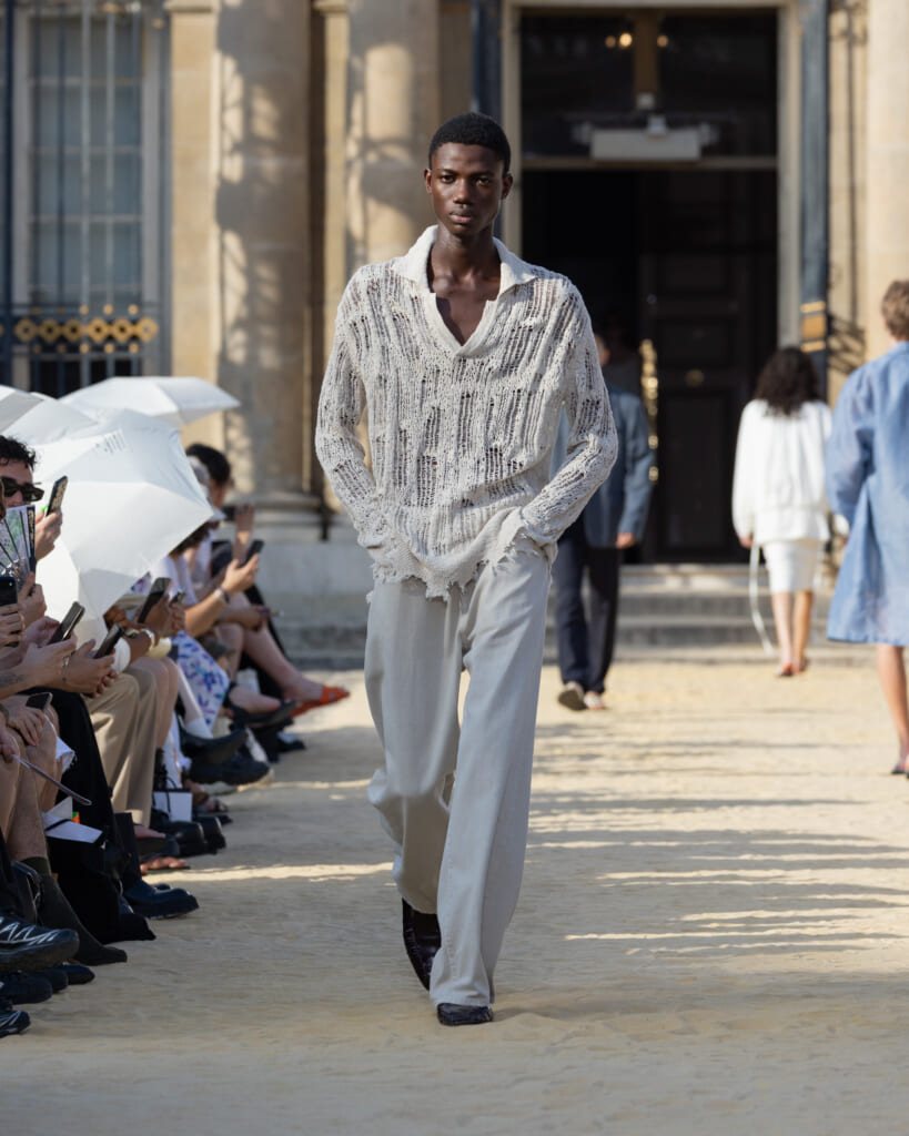 System fashion show in Paris, Spring Summer 2027 Menswear Fashion Week Photo by Valerio Mezzanotti